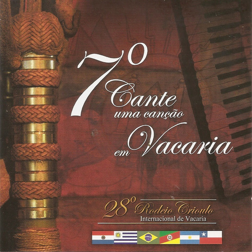 Cd - Festival Cante Uma Canção Em Vacaria - 07ª Edição