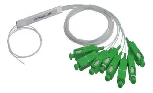 Splitter Sc Apc 1x8 Nuevo Wisp Entrada Para Fusionar