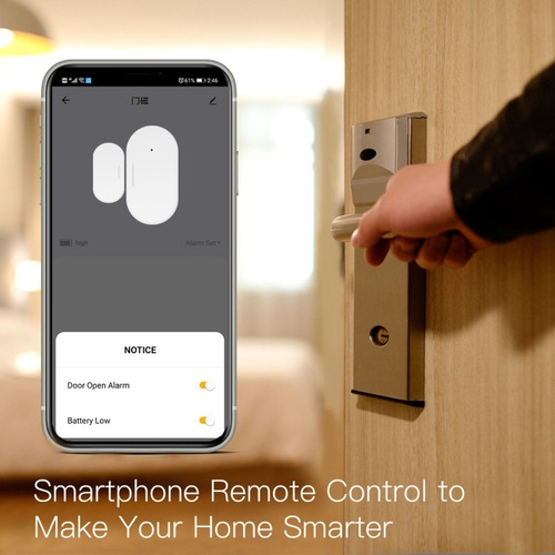 Sensor de janela de porta Zigbee Vhome Zbds1 Vshop