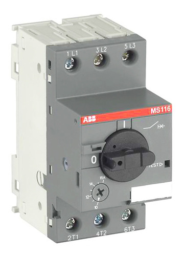 Guardamotor Tm Abb 3p Ms116 8-12a 25ka A 230v