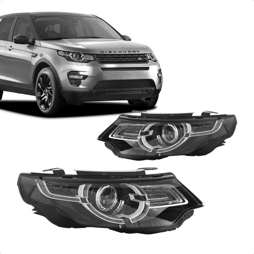 Farol Discovery 2015 A 2018 C/led D3s 12 Pinos Lado Esquerdo