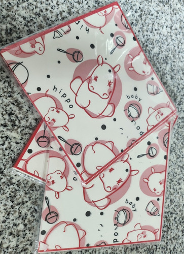 Papel Alfajor Antigrasa Diseño Niño 5 Sobres C/100papelesc/u