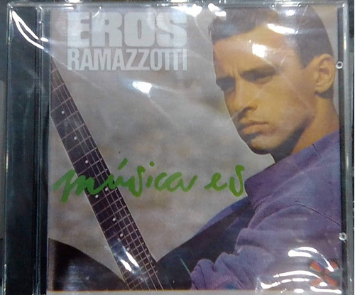 Eros Ramazzotti. Musica Es Cd Original Nuevo Qqf.