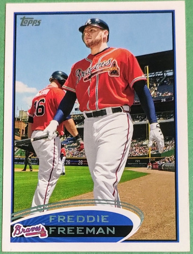 Freddie Freeman,2012 Topps, Atlanta Braves 