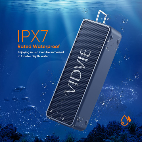 Parlante Vidvie Sp914 Resistente Al Agua Ipx7 Bluetooth
