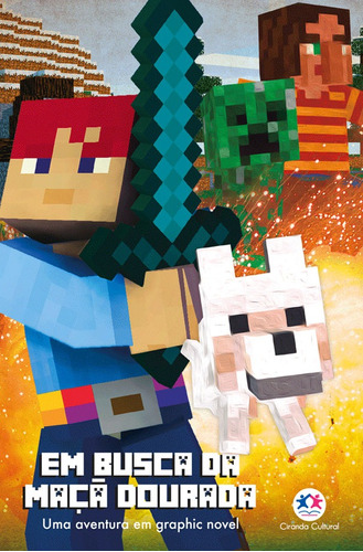 Minecraft - Em busca da maça dourada - livro 1, de Miller, Megan. Ciranda Cultural Editora E Distribuidora Ltda., capa mole em português, 2019