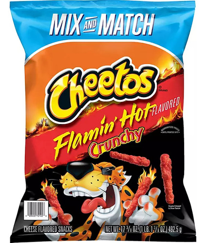 Cheetos Flamín Hot 2 Bolsas Mix And Match506.7gc/u
