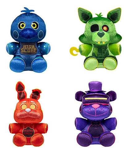 Juego De Juguetes De Peluche Five Nights At Freddy's, 4 Piez