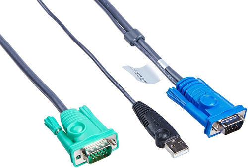 Cable Kvm Switch 3 Ft Usb 1.2m High Quality Nuevo 