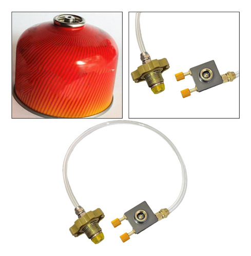 Adaptador Para Recarga De Tanque De Gas Con Sin Adaptador