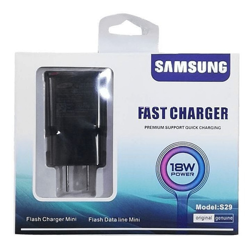 Cargador Carga Rápida Samsung 18w Mayor Y Detal 