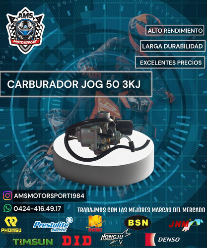 Carburador Jog50 3kj