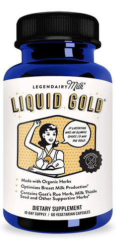 Legendairy Milk® Liquid Gold® - Suplemento De Lactancia A.