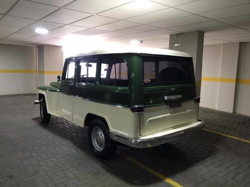 Imagem 4 de 14 de Ford Rural 4x2 1972 Original Com Placa Preta Ateliê Do Carro