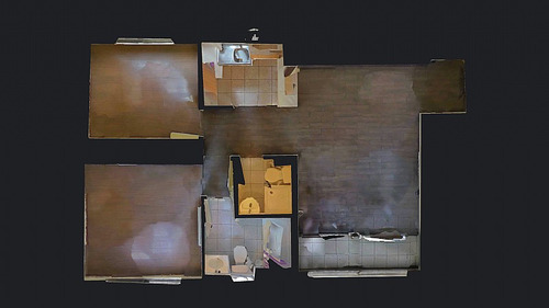 Departamento De 2 Dormitorios, 2 Baños