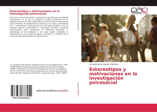 Libro:estereotipos Y Motivaciones En La Investigación Psicos