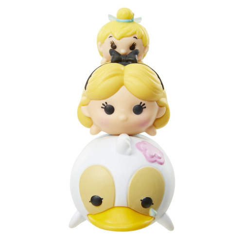 Paquete De 3 Figuras Tsum Tsum Patito Feo Alicia Campanita