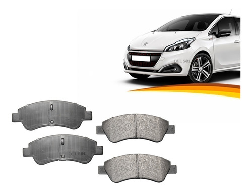 Pastilla Freno Peugeot 208 1.6 2012 / 2017 Delantera El Set