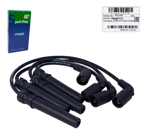 Imagen 2 de 9 de Cables Bujias Aveo 2008 2009 2010 Clasico Original