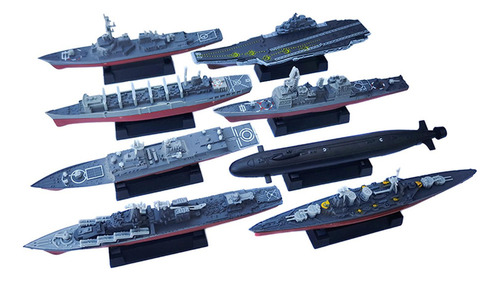 Buque De Guerra Modelo 8x, Barco Modelo 4d
