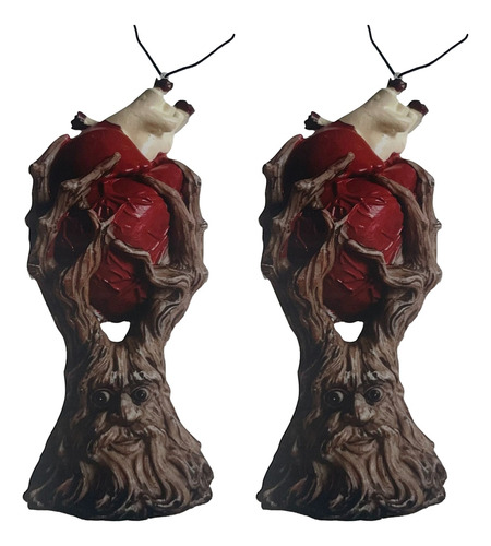 Árbol Anatómico Rojo Con Forma De Corazón Con Forma De Coraz