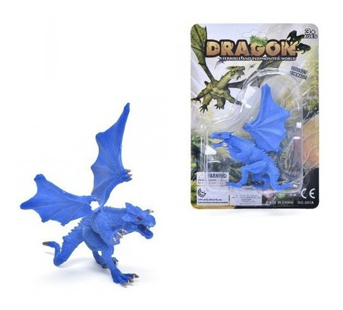 Dragon Figura De Goma Con Color A Elección Buenos Detalles