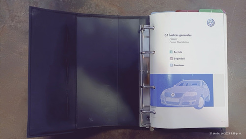 Manual De Manejo/propietario Vw Passat 2008 V6 (Usado)