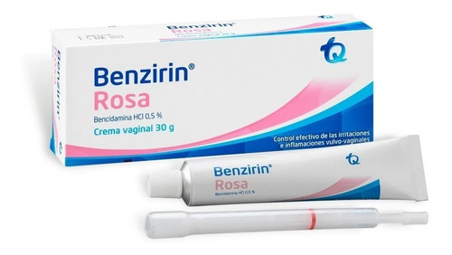 Benzirin Rosa Crema Vaginal X 30 Gr - g a $4129