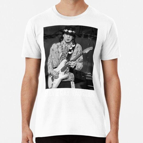 Remera Estilo Retro Stevie Ray Vaughan Algodon Premium