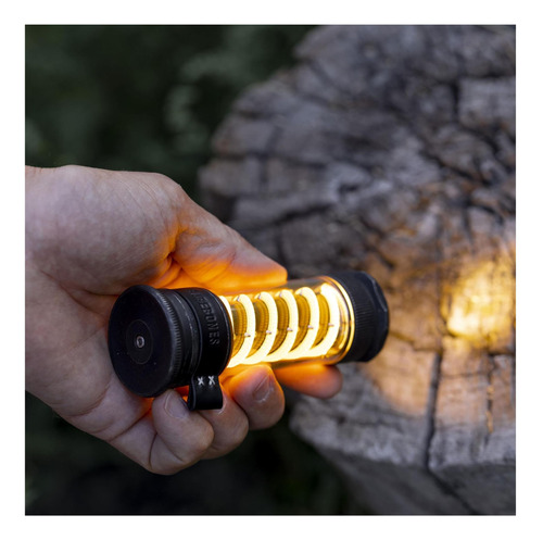 Barebones Edison Light Stick: Acero Caído, Linterna Led Y 7