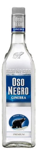 Ginebra Oso Negro 1 Lt - 12 Pack