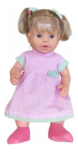 Imagem 4 de 7 de Boneca Fashion Doll Fala 72 Frases C/ Acessórios - Miketa