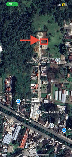 Terreno Con Vista Panorámica En Los Carriles, Coatepec, Ver. Servicios Completos Y Excelente Ubicación