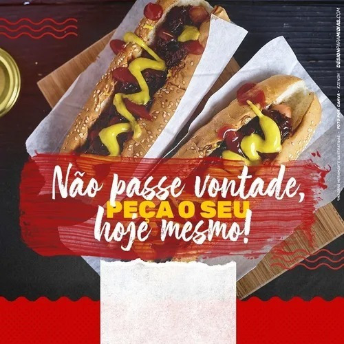 Pack Canva Cachorro Quente Artes Prontas E Editáveis + Bônus