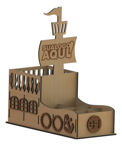 Porta Sachê Barco Numerado Kit 50 Peças