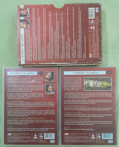 Dvd O Poder Do Mito, Dvd Duplo (Usado)