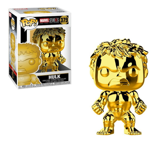 Muñeco Funko Pop Marvel Ms10 Hulk 379 Orig!!