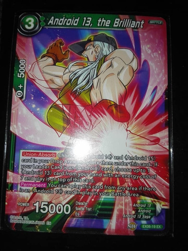 Android 13, The Brilliant - Special An-carta Dragon Ball Tcg