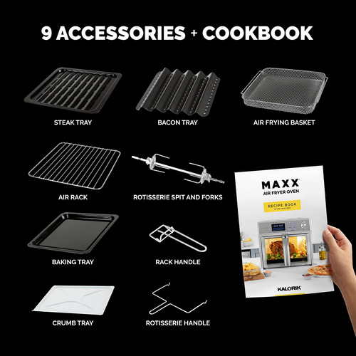 Horno Air Fryer Kalorik Maxx Digital, 26 Cuartos De Galón, 1