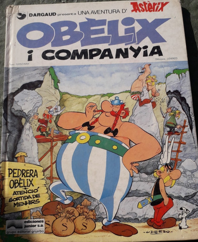 Libro Tapa Dura Asterix : Obelix I Companyia Año 1979 (Usado)