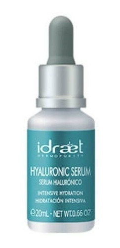 Serum Hialuronico Hidratacion Intensiva Relleno 20ml Idraet 