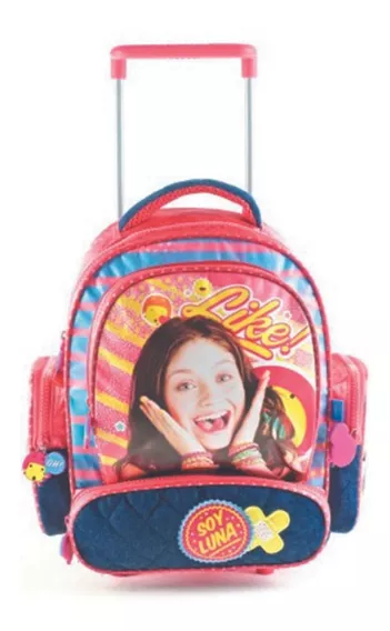 Mochila Soy Luna Like Carro Deluxe 12 Pulgadas Disney