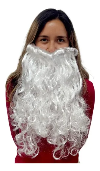 Productos de moda Nueva creativa Santa Claus Navidad Barba falsa abuelo Barba Peluca apoyos de maquillaje Productos de alta calidad Envío rápido (7 días) Productos de moda Nueva creativa Santa Claus Navidad Barba falsa abuelo Barba Peluca apoyos de maquillaje Productos de alta calidad Envío rápido (7 días)