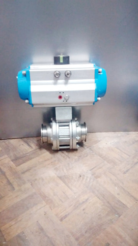 Valvula Esfera Marca Worcester De 3 Conexion Clamp Inox