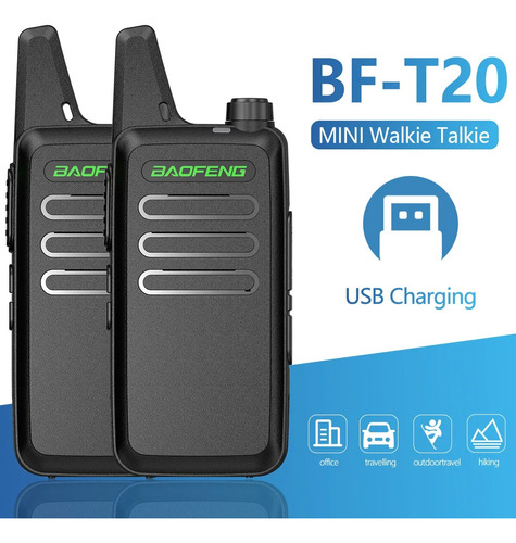 Baofeng T-20 Uhf 5w Similar Al Baofeng Gt-22