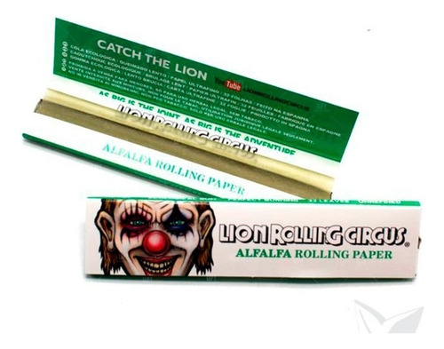 Papel Alfalfa King Size Lion Rolling Circus (folha)