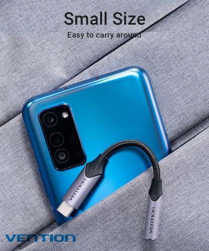 Imagen 4 de 5 de Usb 3.1 Tipo C - Mini Jack 3.5mm Audio & Microfono Dac Chip