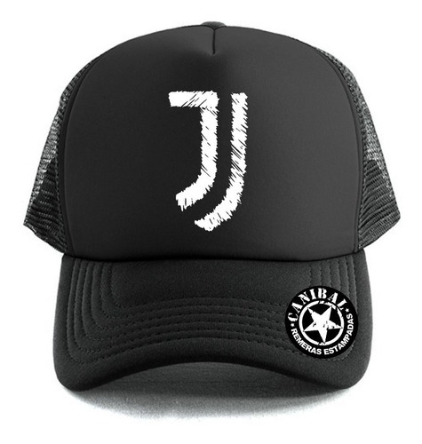 Gorras Trucker Juventus Logo Gastado Remeras Canibal