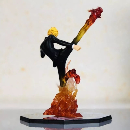 Figura De One Piece Piernas Negras Vinsmoke Sanji 16 Cms