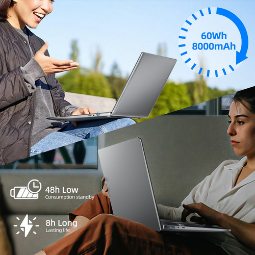 Computadora Portátil 17.3 Ddr4 8gb 512gb Ssd Webcam Hdmiwifi